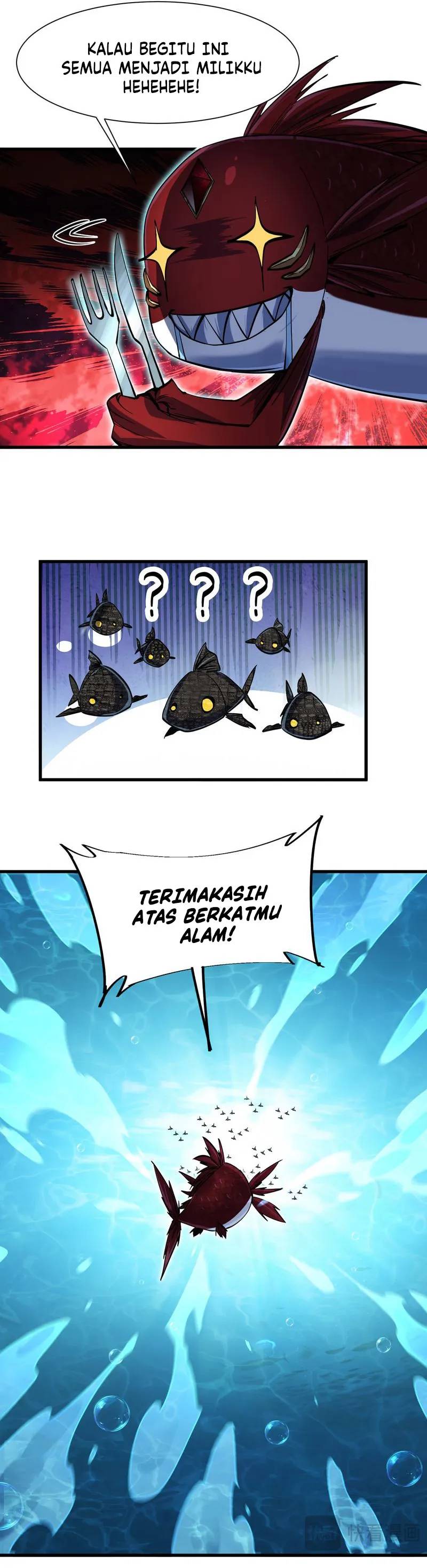 Halaman 43 dari Evolution from Carp to Divine Dragon Chapter 4
