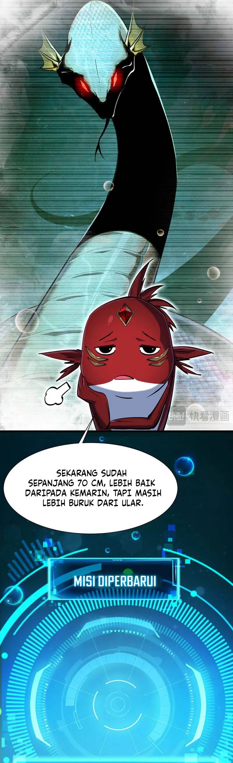 Halaman 48 dari Evolution from Carp to Divine Dragon Chapter 4