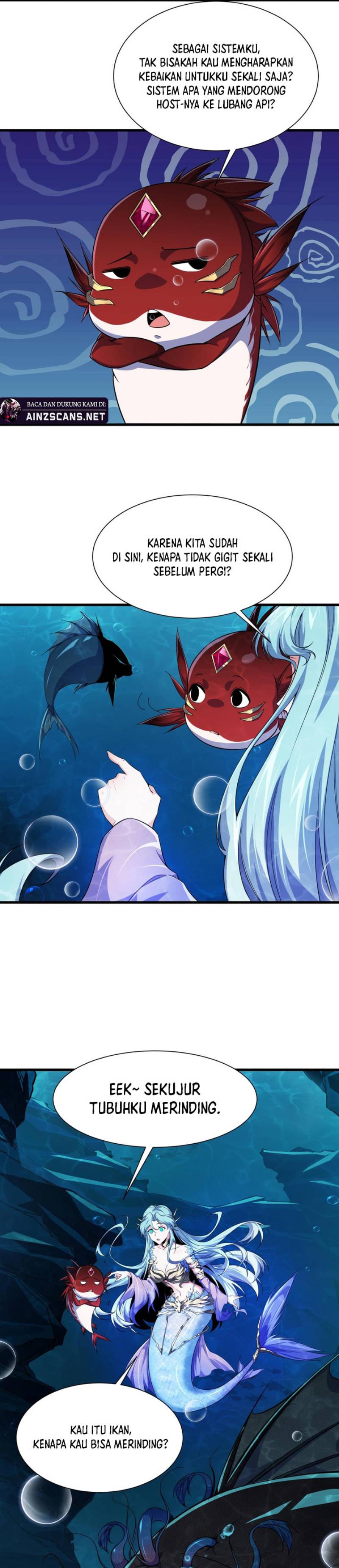 Halaman 10 dari Evolution from Carp to Divine Dragon Chapter 6