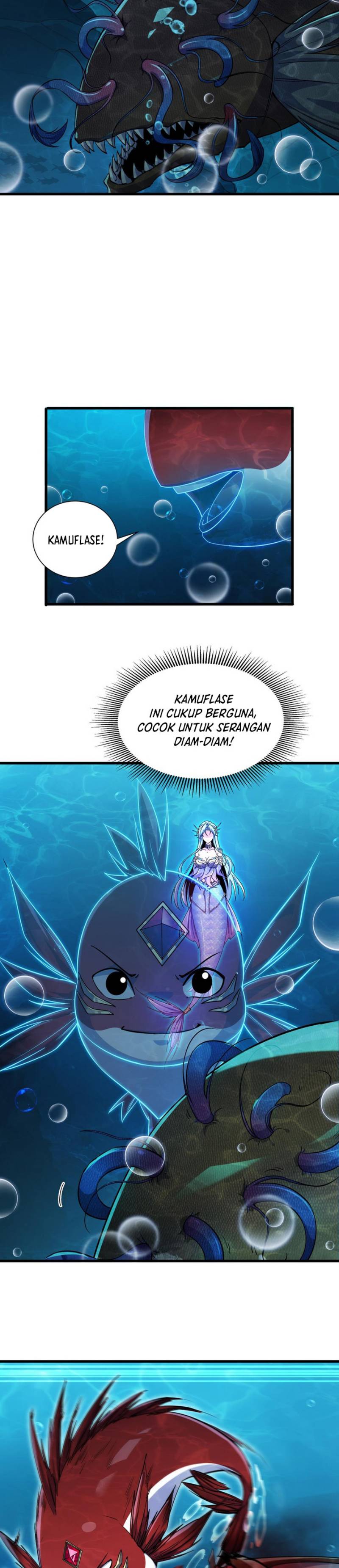 Halaman 11 dari Evolution from Carp to Divine Dragon Chapter 6