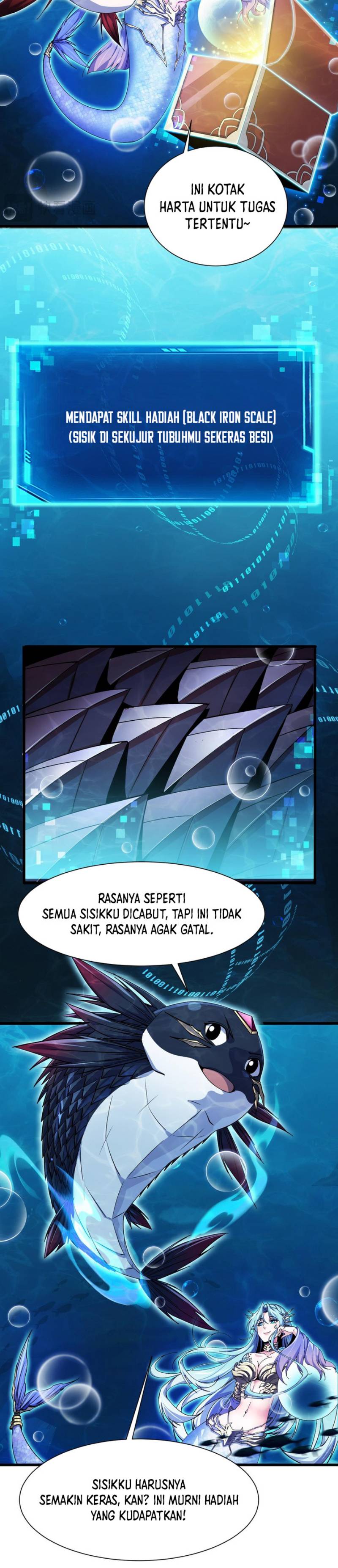Halaman 13 dari Evolution from Carp to Divine Dragon Chapter 6