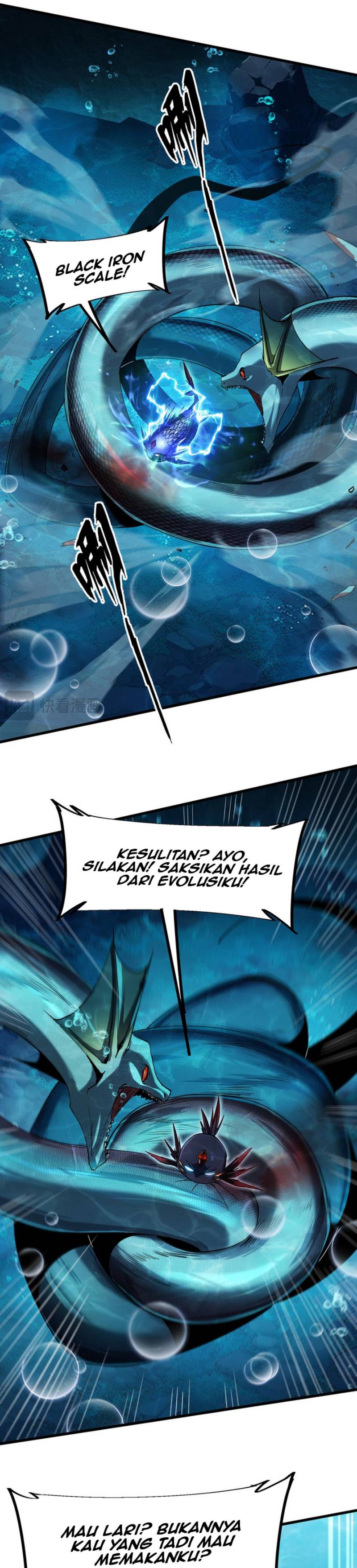 Halaman 23 dari Evolution from Carp to Divine Dragon Chapter 6
