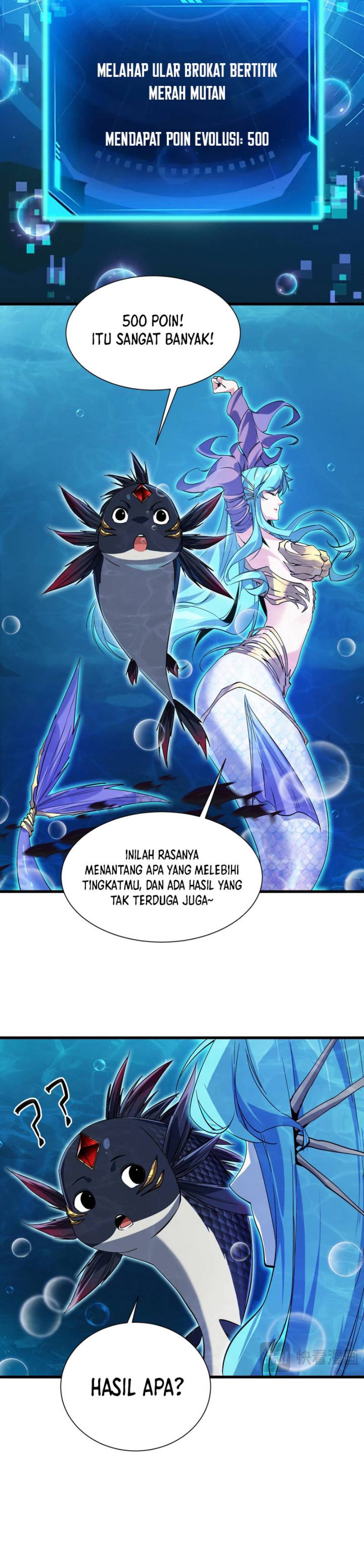 Halaman 31 dari Evolution from Carp to Divine Dragon Chapter 6