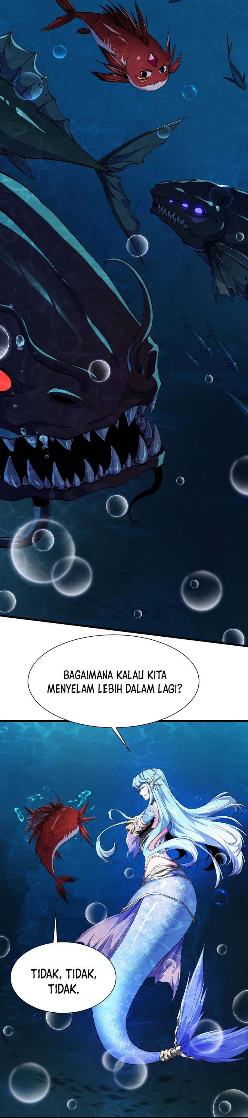 Halaman 9 dari Evolution from Carp to Divine Dragon Chapter 6