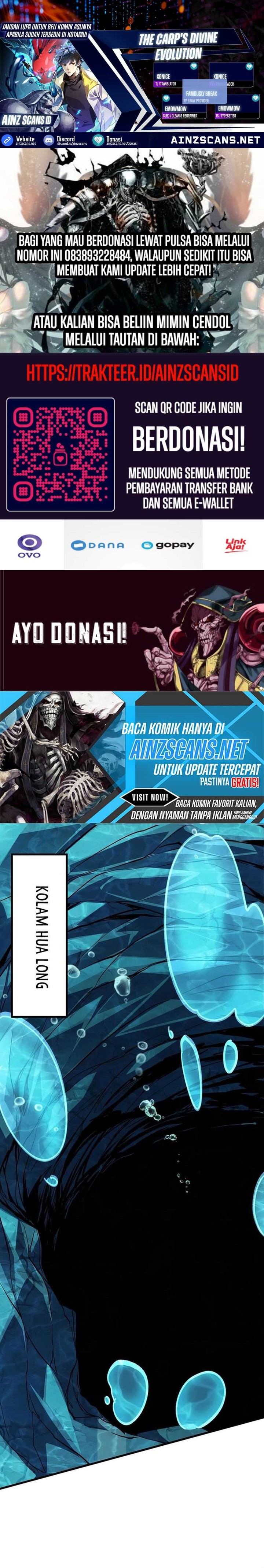 Halaman 1 dari Evolution from Carp to Divine Dragon Chapter 8