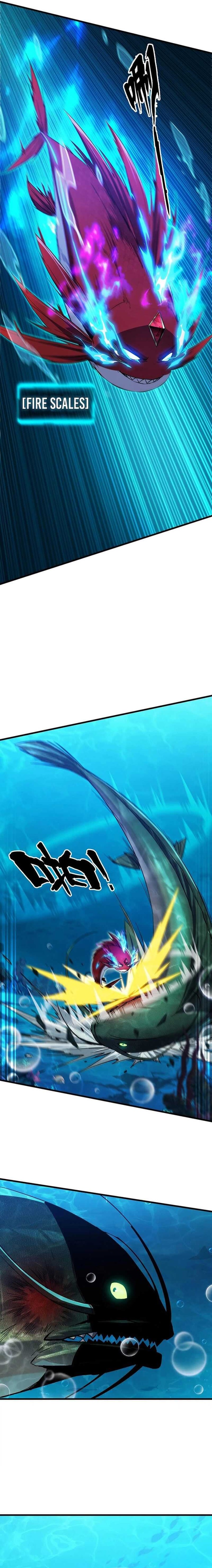 Halaman 11 dari Evolution from Carp to Divine Dragon Chapter 8