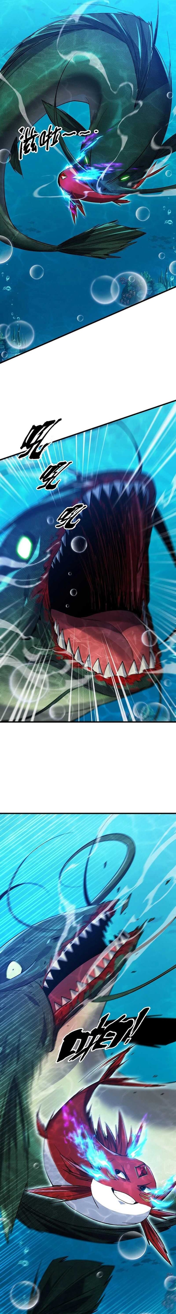 Halaman 12 dari Evolution from Carp to Divine Dragon Chapter 8