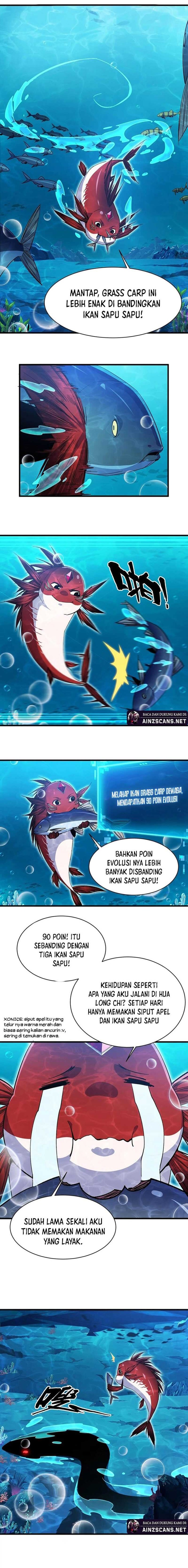 Halaman 7 dari Evolution from Carp to Divine Dragon Chapter 8