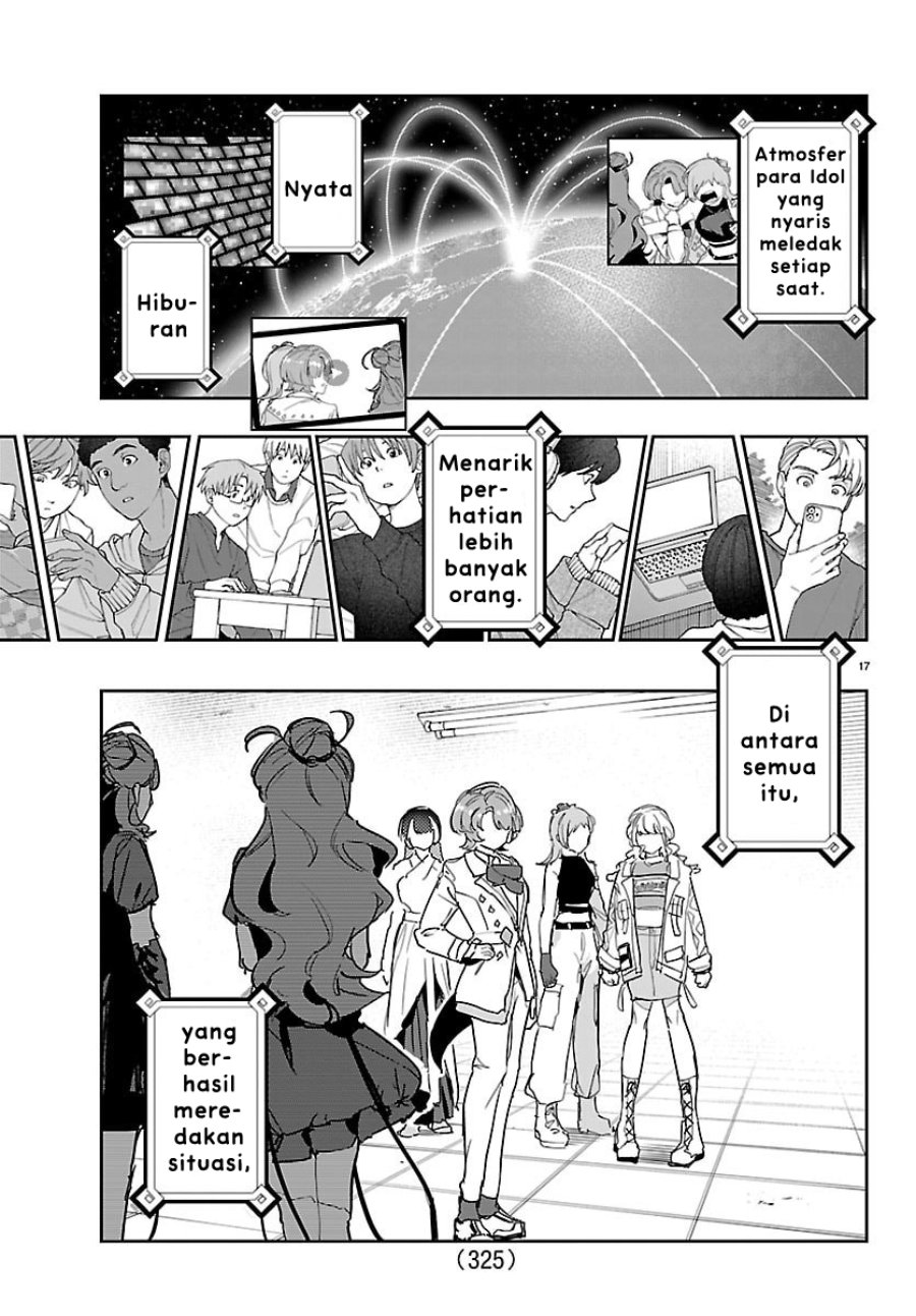 Halaman 15 dari Gakuen Idol Master Chapter 49