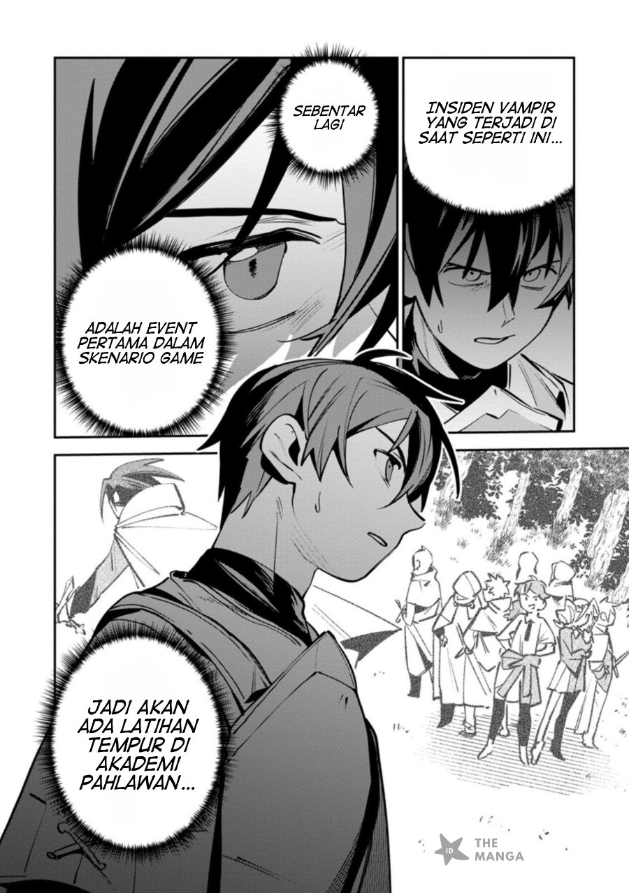 Game Chishiki de Saikyou ni Natta Mob Heishi wa, Shin no Jitsuryoku wo Kakushitai chapter 12.3 halaman 8