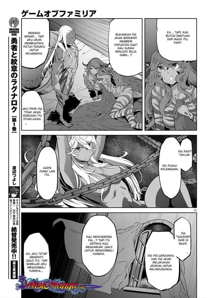 Halaman 16 dari Game of Familia: Kazoku Senki Chapter 13