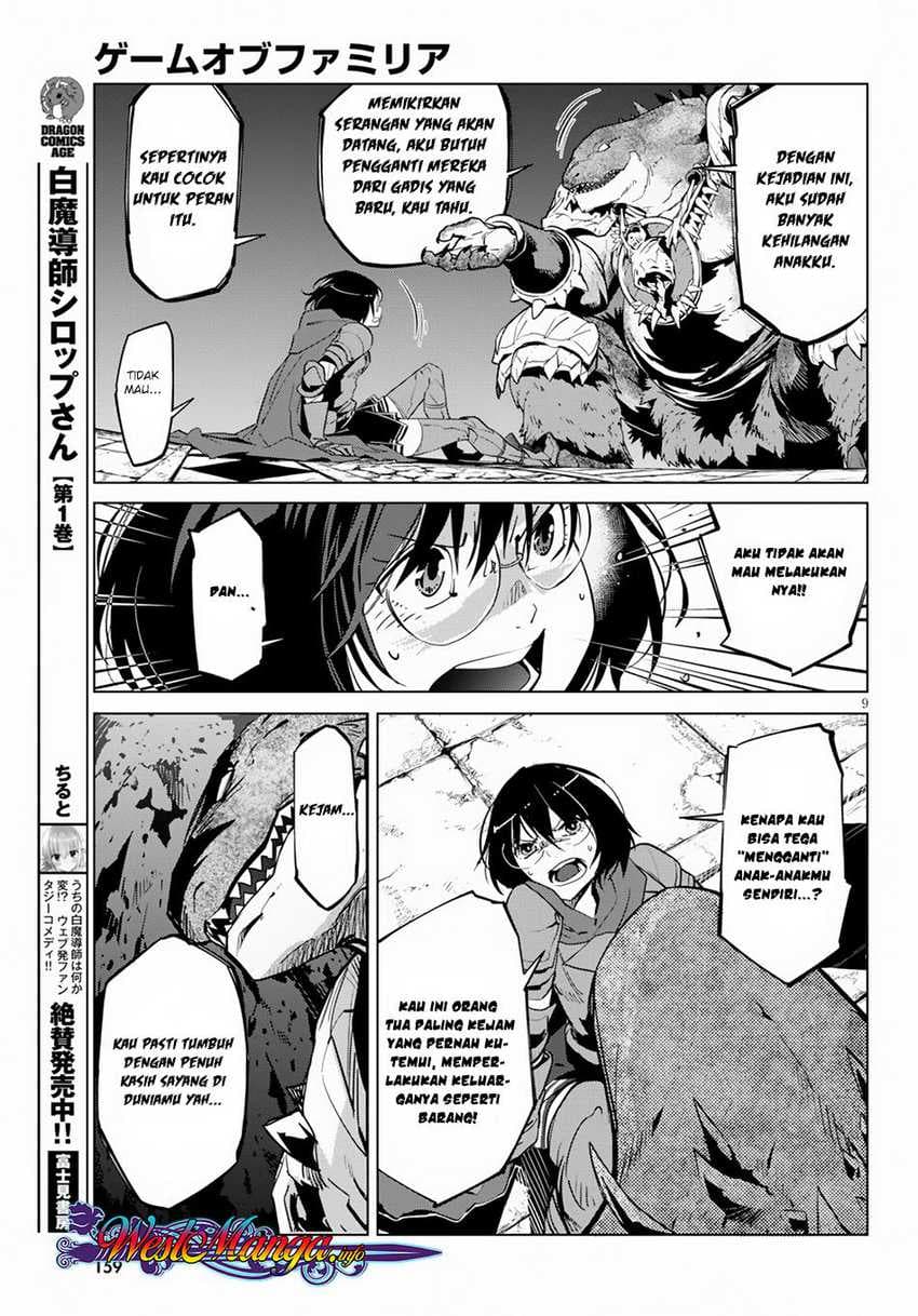 Halaman 11 dari Game of Familia: Kazoku Senki Chapter 16