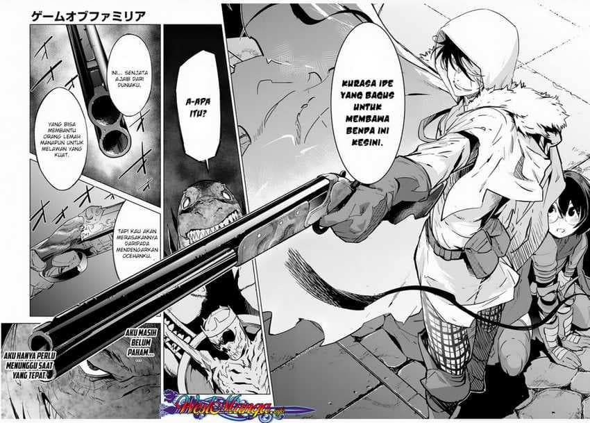 Halaman 23 dari Game of Familia: Kazoku Senki Chapter 16