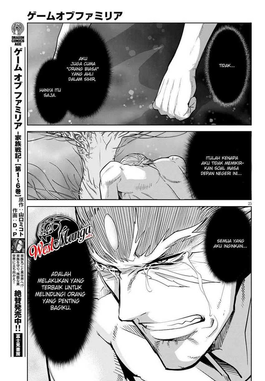 Halaman 27 dari Game of Familia: Kazoku Senki Chapter 33