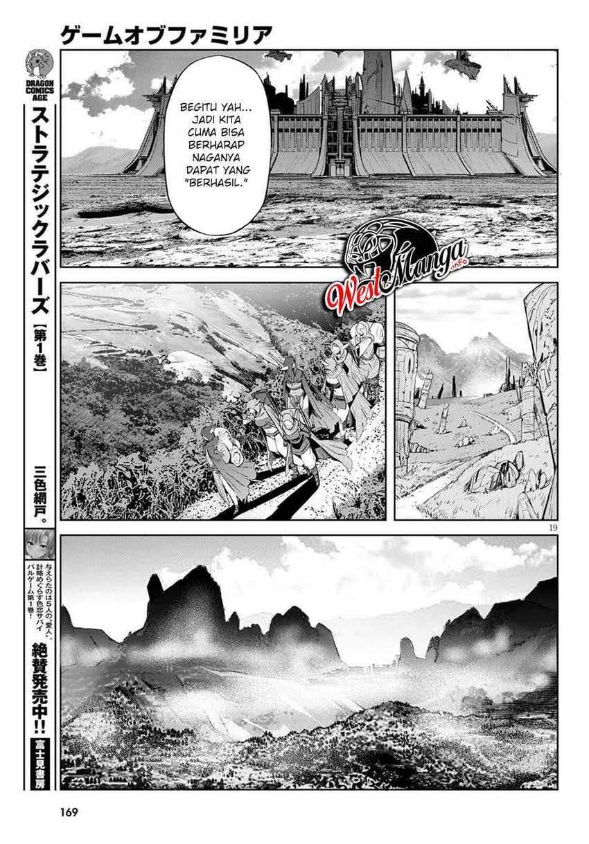Halaman 25 dari Game of Familia: Kazoku Senki Chapter 35