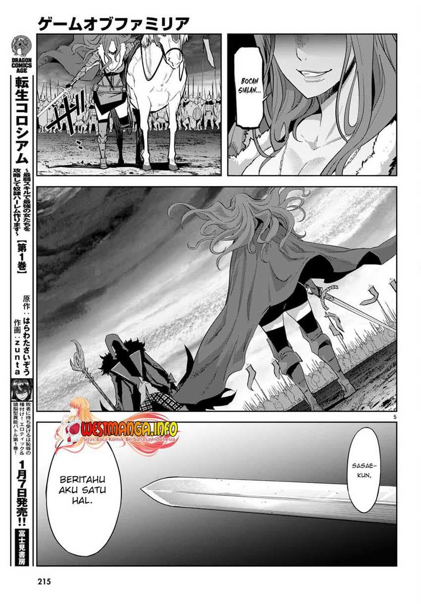Halaman 7 dari Game of Familia: Kazoku Senki Chapter 49