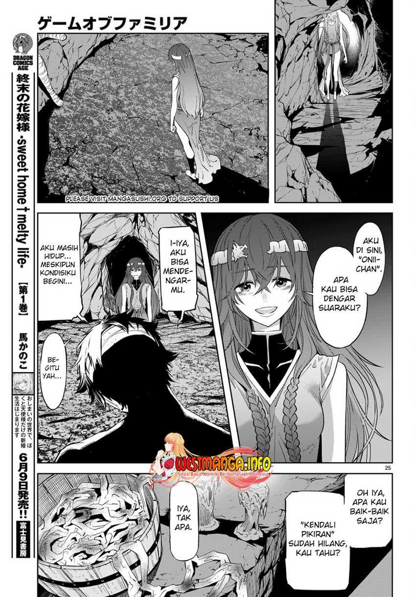 Halaman 25 dari Game of Familia: Kazoku Senki Chapter 53