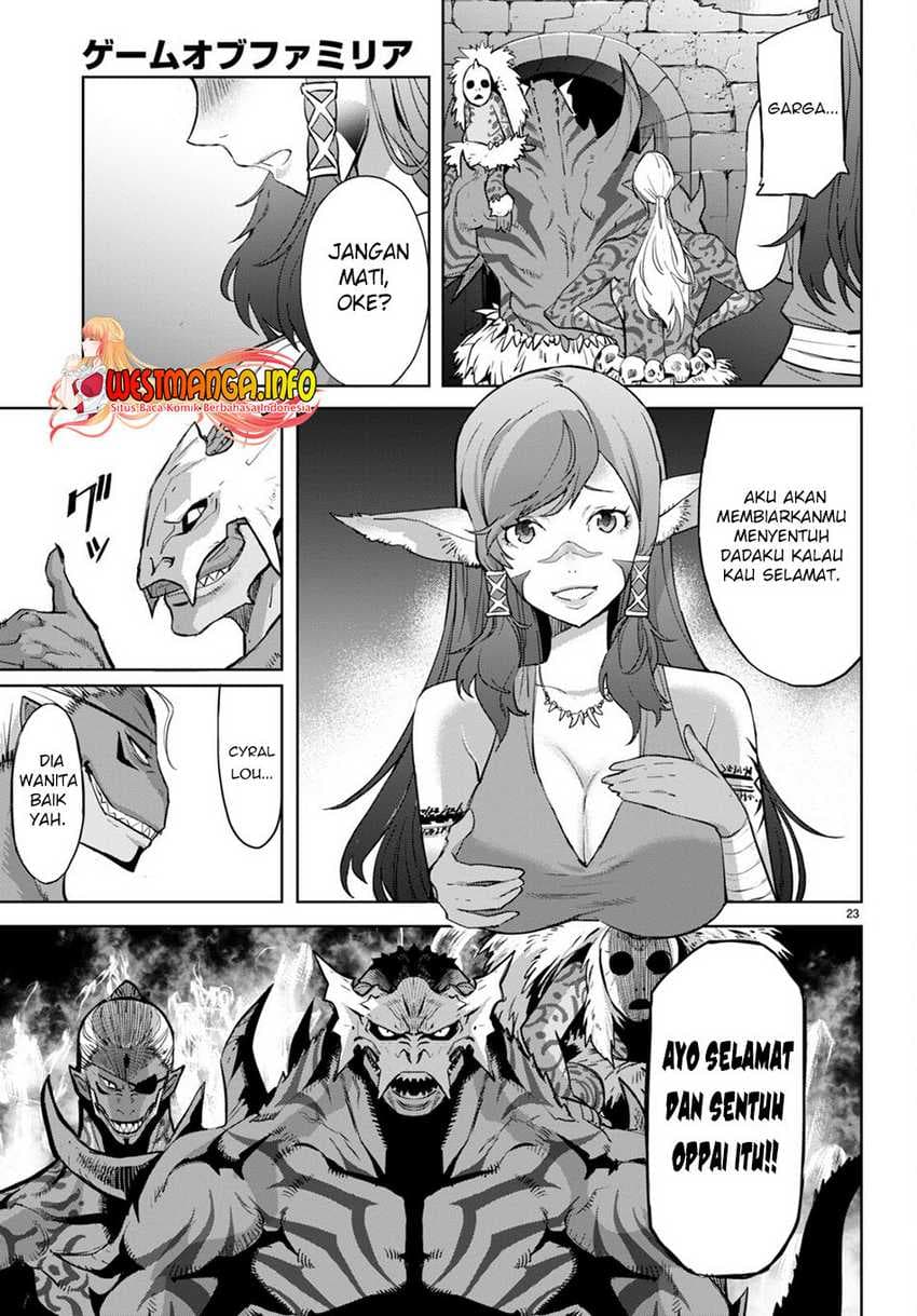 Halaman 28 dari Game of Familia: Kazoku Senki Chapter 56
