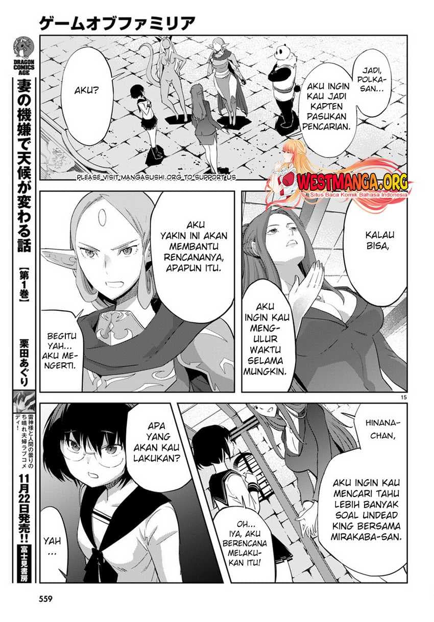 Halaman 18 dari Game of Familia: Kazoku Senki Chapter 57