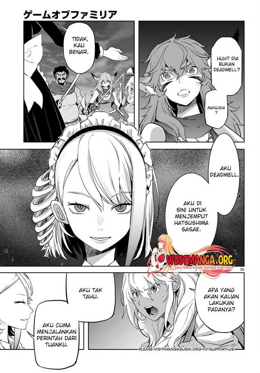 Halaman 28 dari Game of Familia: Kazoku Senki Chapter 57