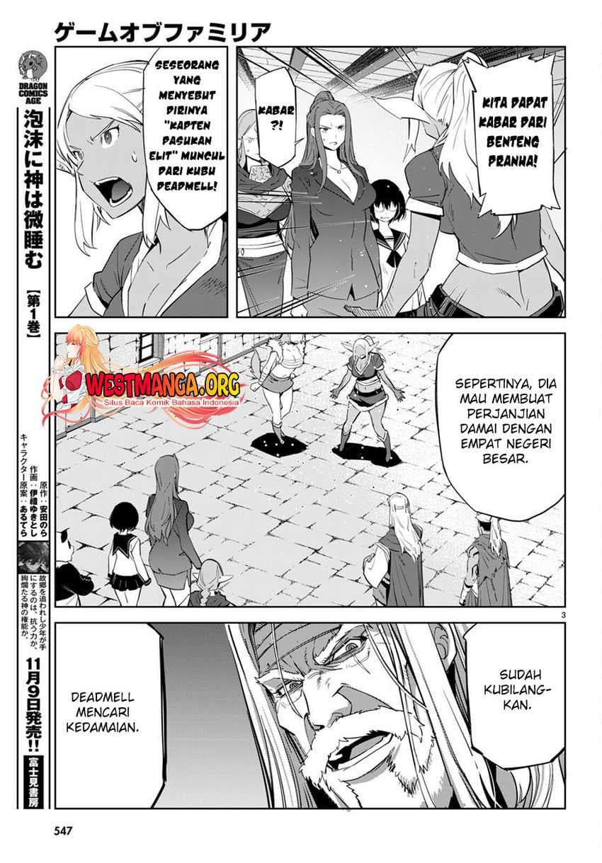 Halaman 5 dari Game of Familia: Kazoku Senki Chapter 57