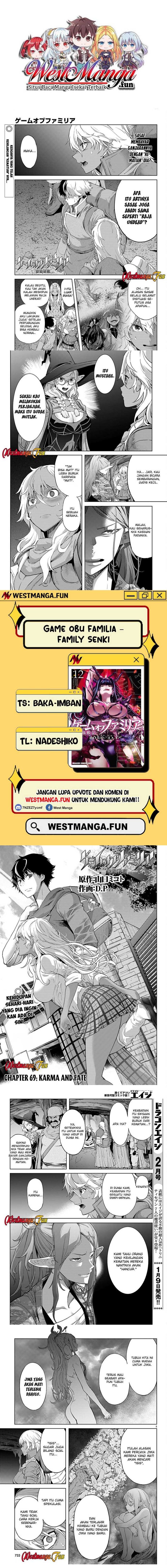 Halaman 1 dari Game of Familia: Kazoku Senki Chapter 69