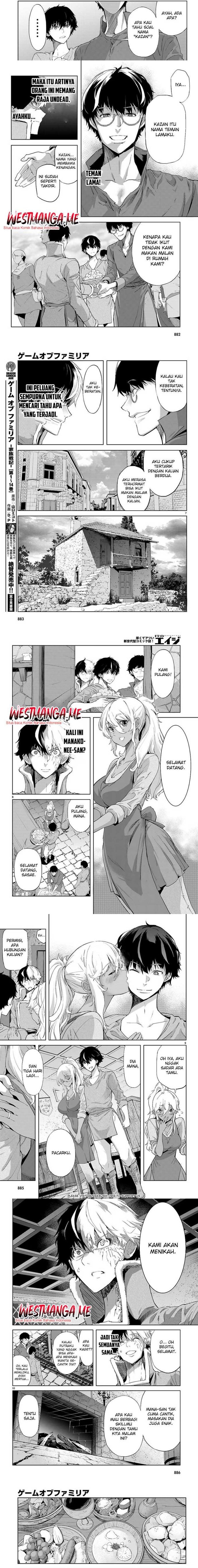 Halaman 2 dari Game of Familia: Kazoku Senki Chapter 72