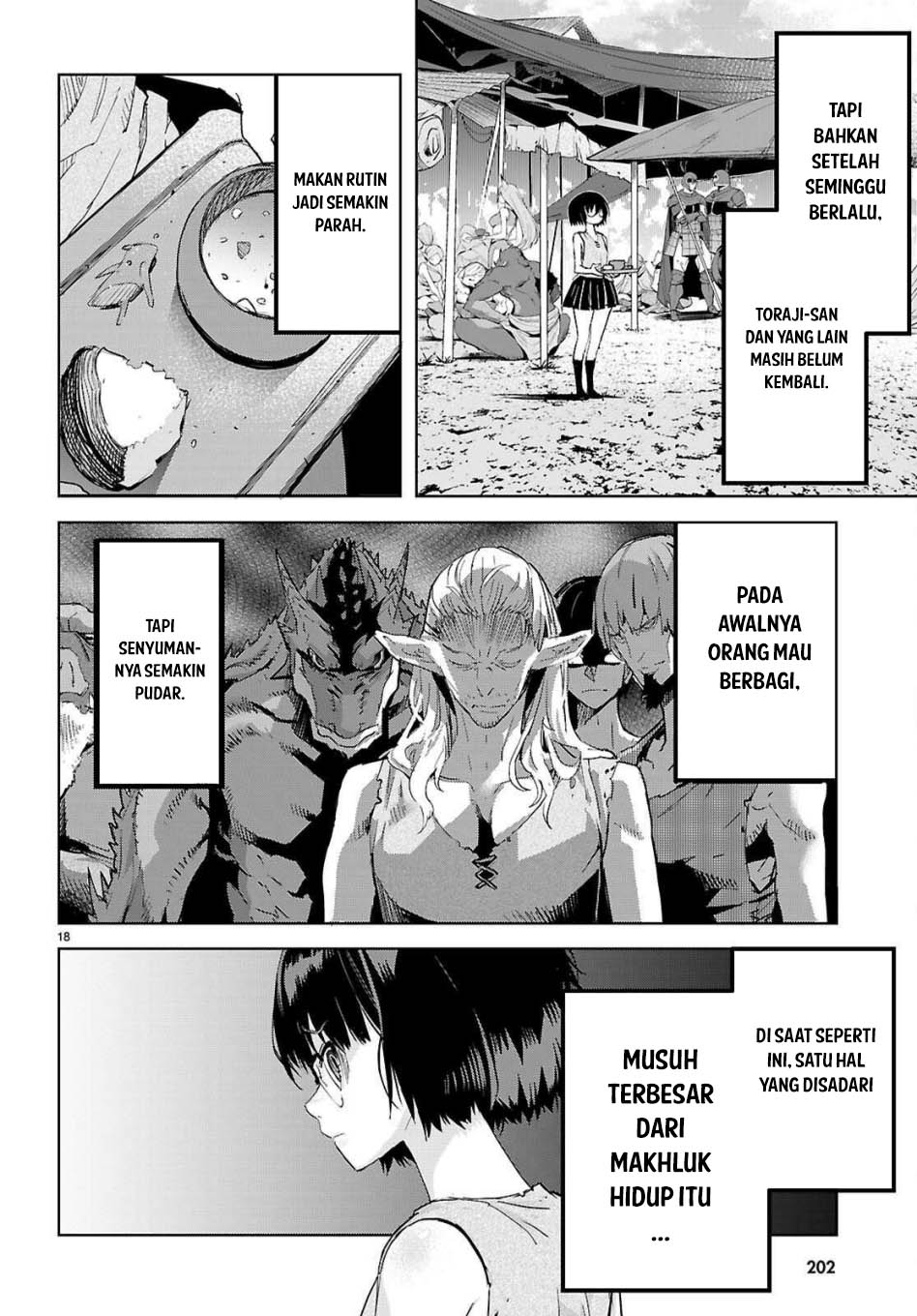 Halaman 19 dari Game of Familia: Kazoku Senki Chapter 76