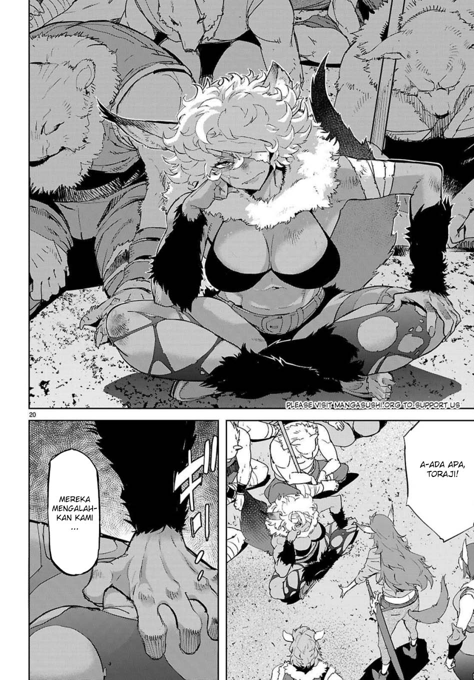 Halaman 21 dari Game of Familia: Kazoku Senki Chapter 76
