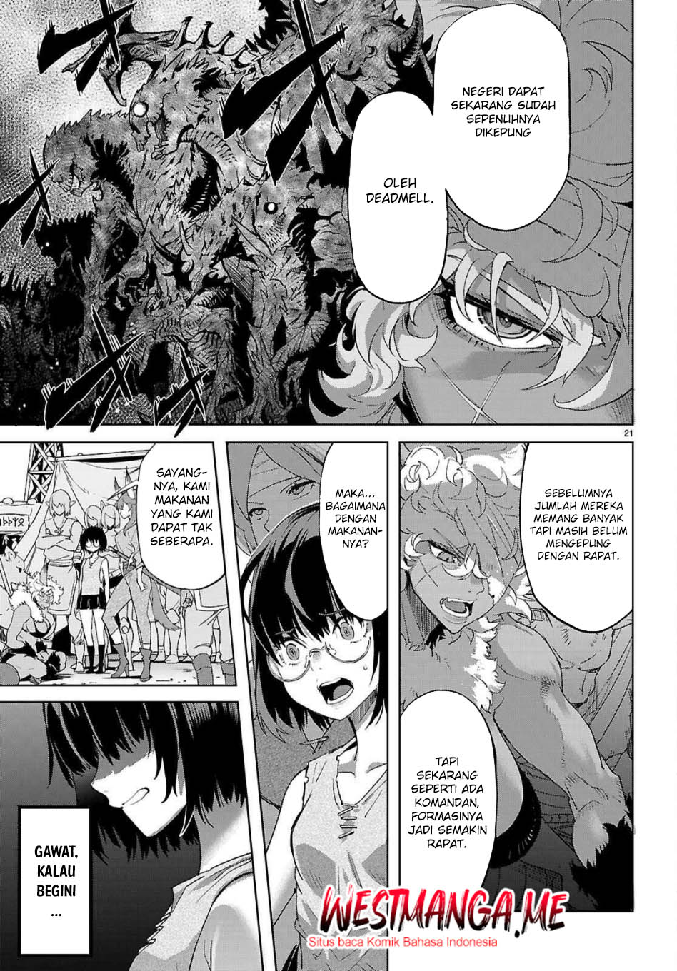 Halaman 22 dari Game of Familia: Kazoku Senki Chapter 76