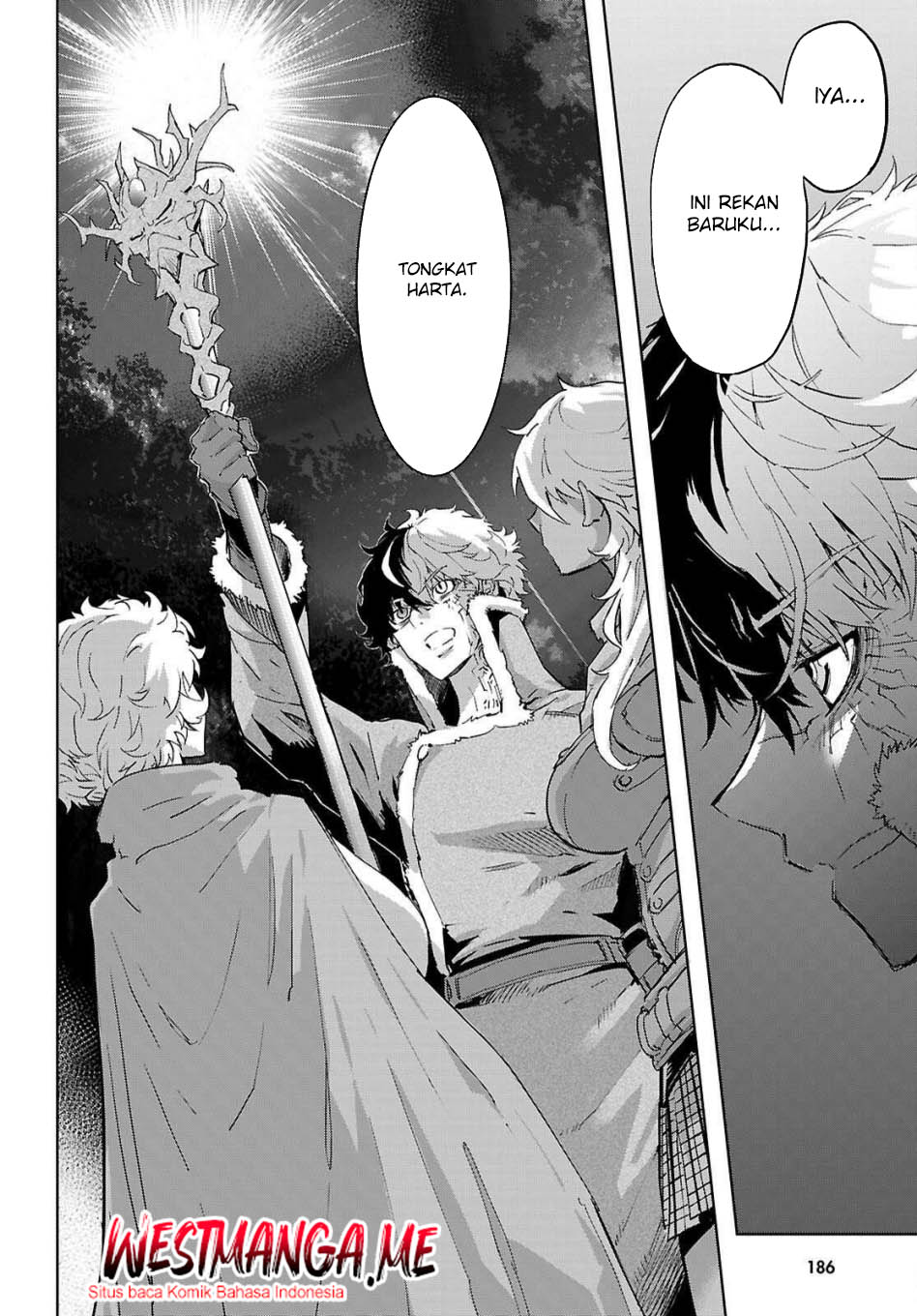 Halaman 3 dari Game of Familia: Kazoku Senki Chapter 76