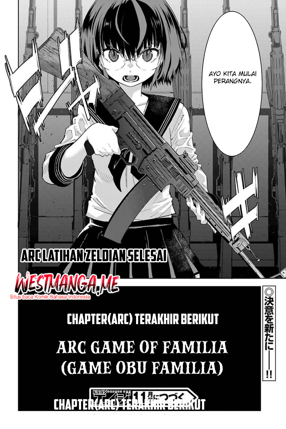 Halaman 30 dari Game of Familia: Kazoku Senki Chapter 76
