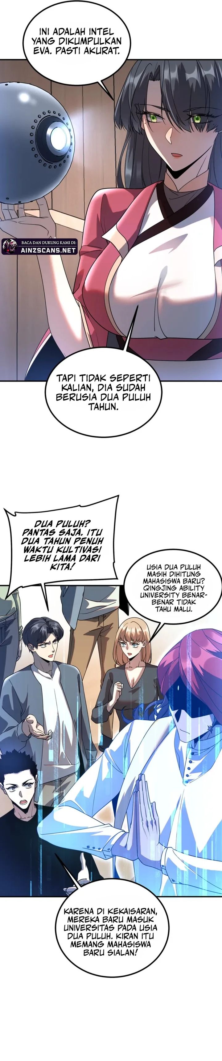 Halaman 2 dari Global Superpowers: Awakening the Zixiao Divine Thunder at the beginning Chapter 33
