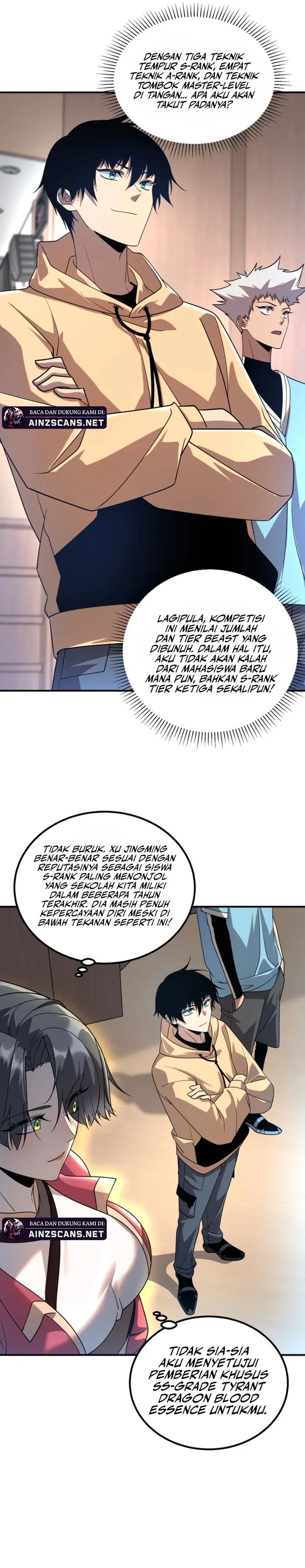 Halaman 4 dari Global Superpowers: Awakening the Zixiao Divine Thunder at the beginning Chapter 33