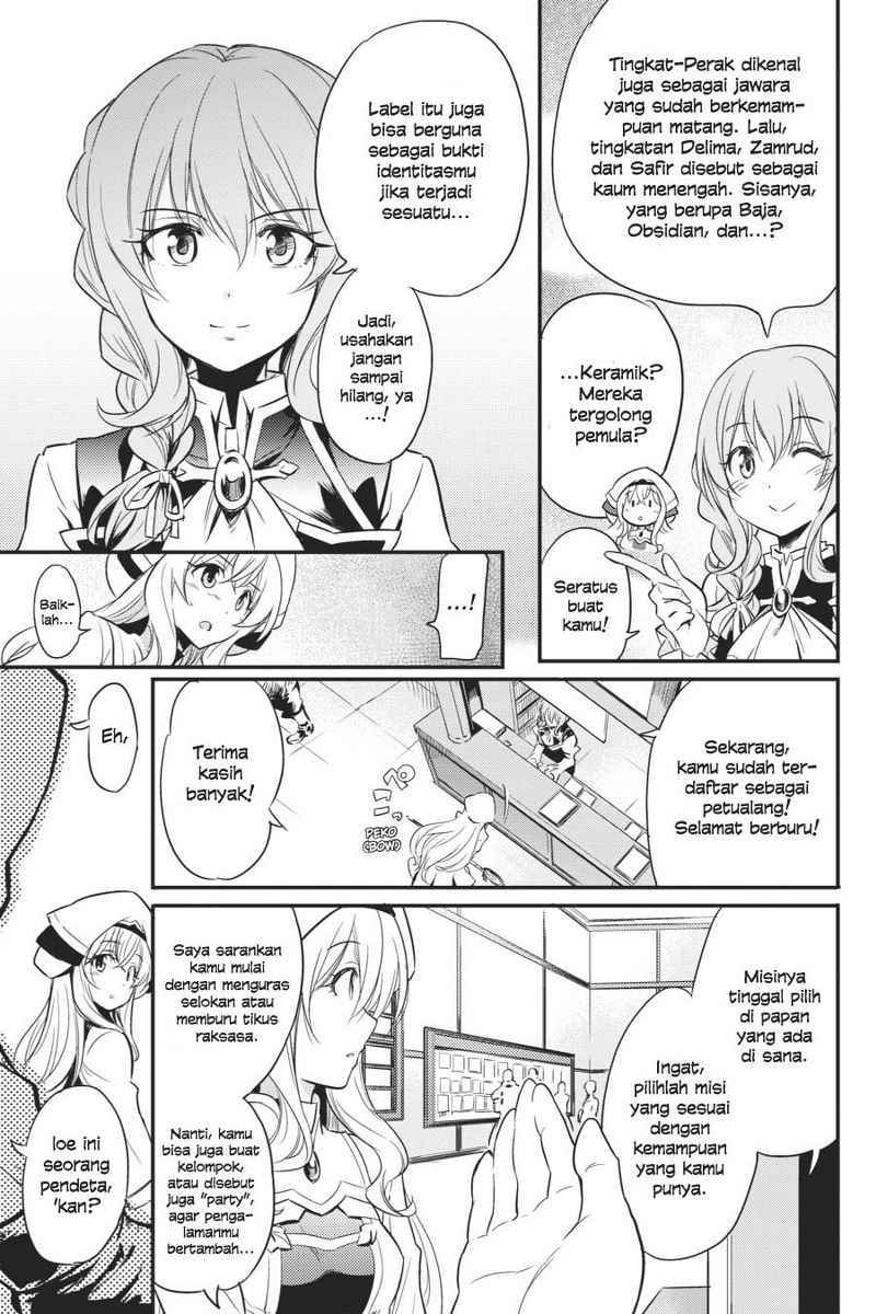 Halaman 10 dari Goblin Slayer Chapter 1