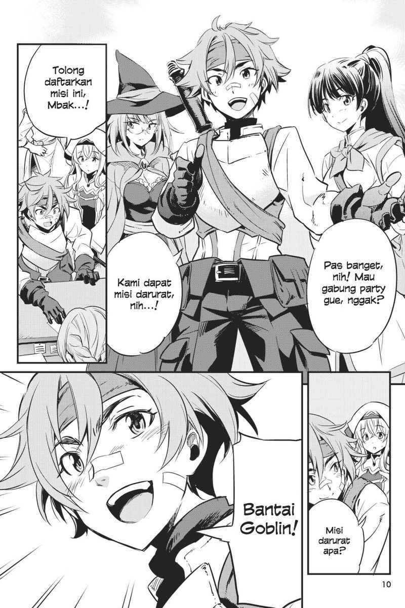 Halaman 11 dari Goblin Slayer Chapter 1