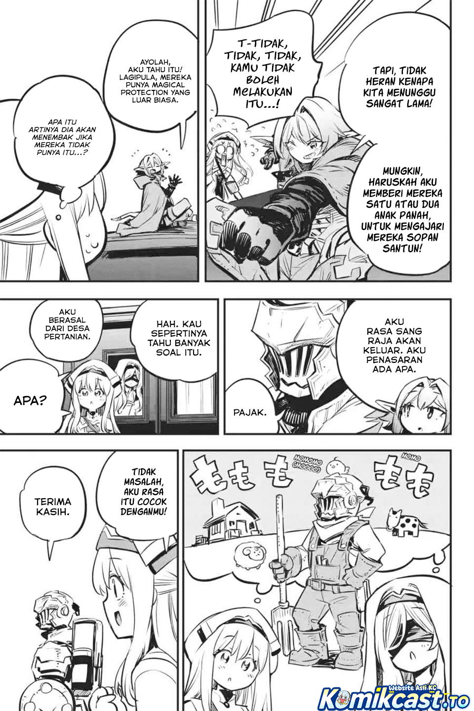 Halaman 11 dari Goblin Slayer Chapter 100