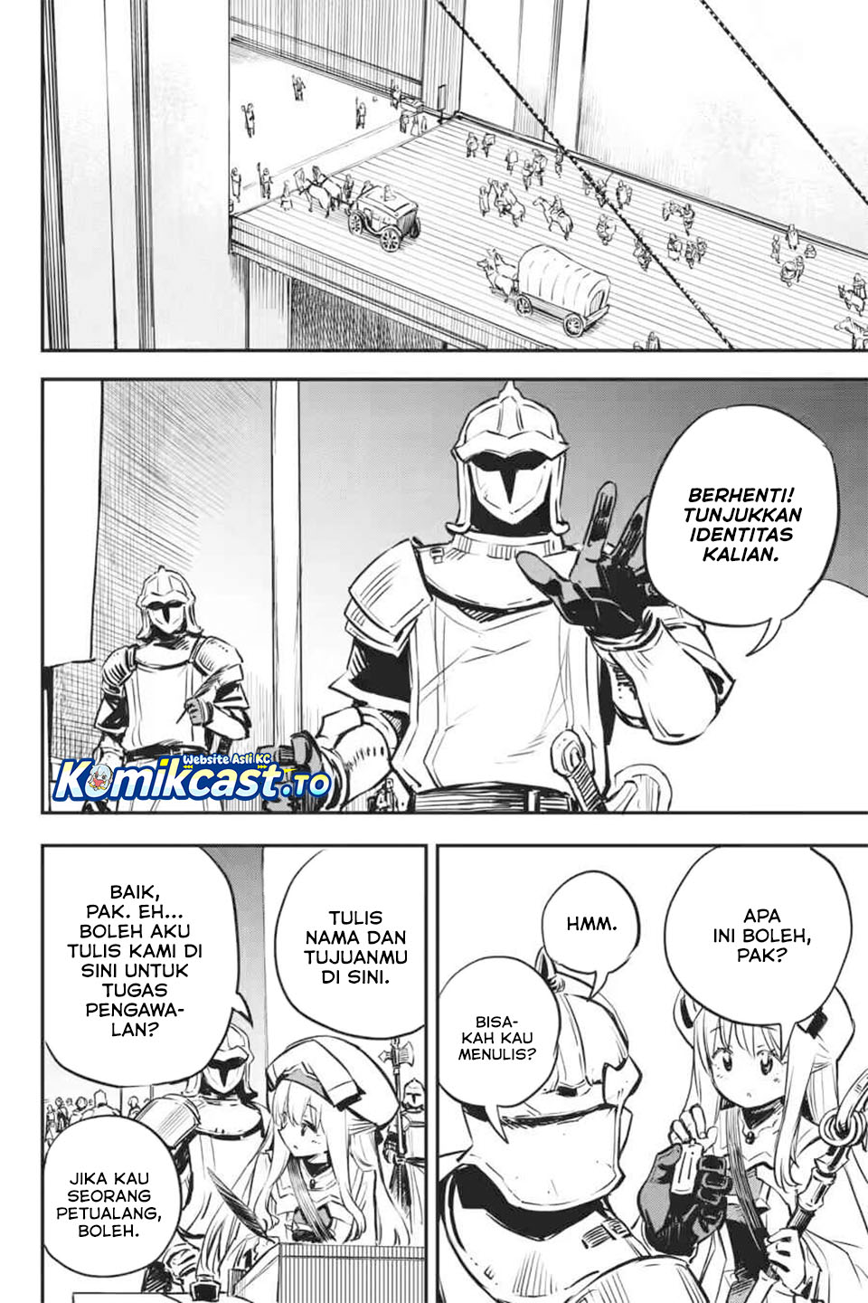 Halaman 12 dari Goblin Slayer Chapter 100