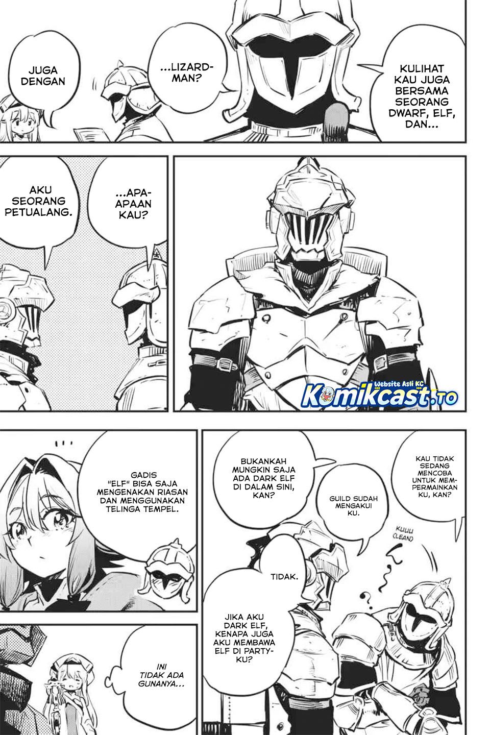 Halaman 13 dari Goblin Slayer Chapter 100
