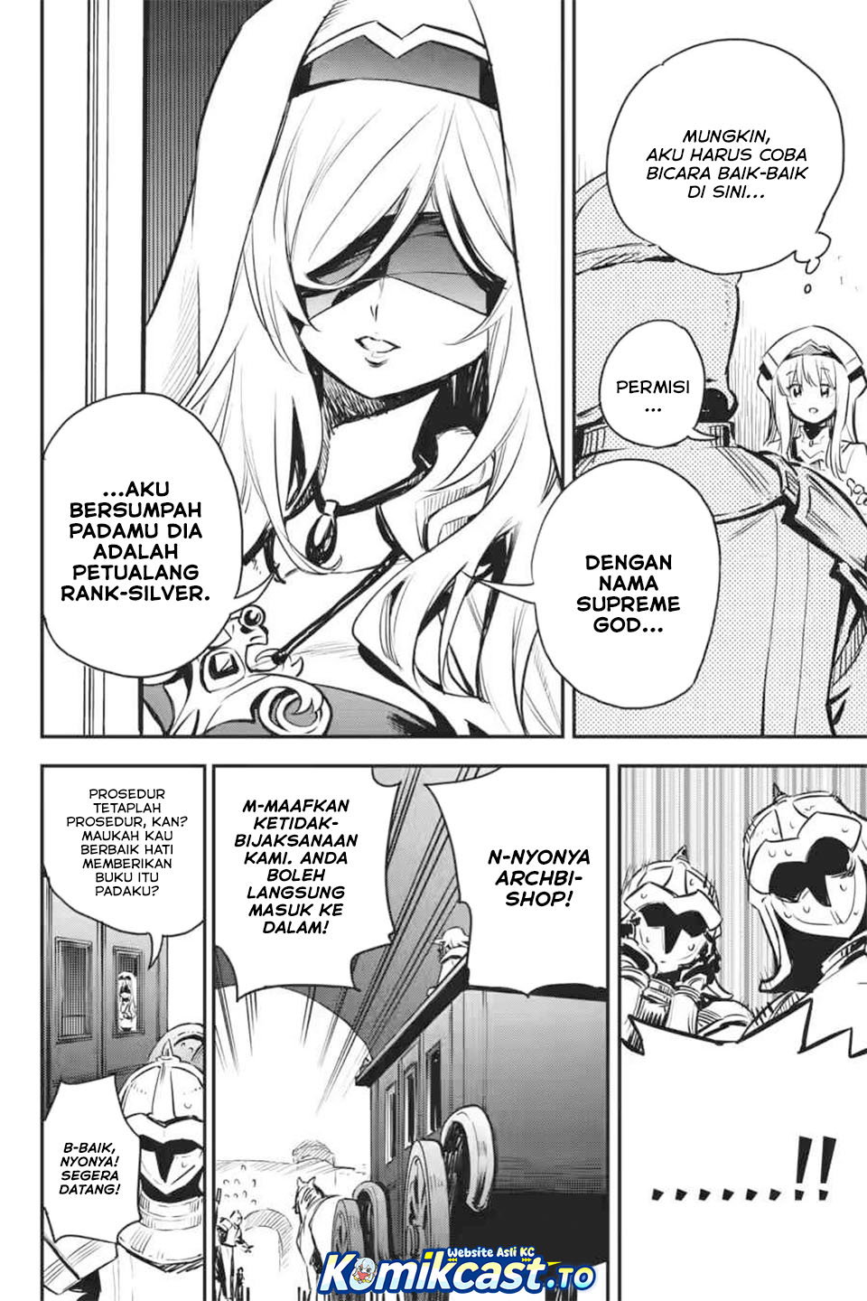 Halaman 14 dari Goblin Slayer Chapter 100