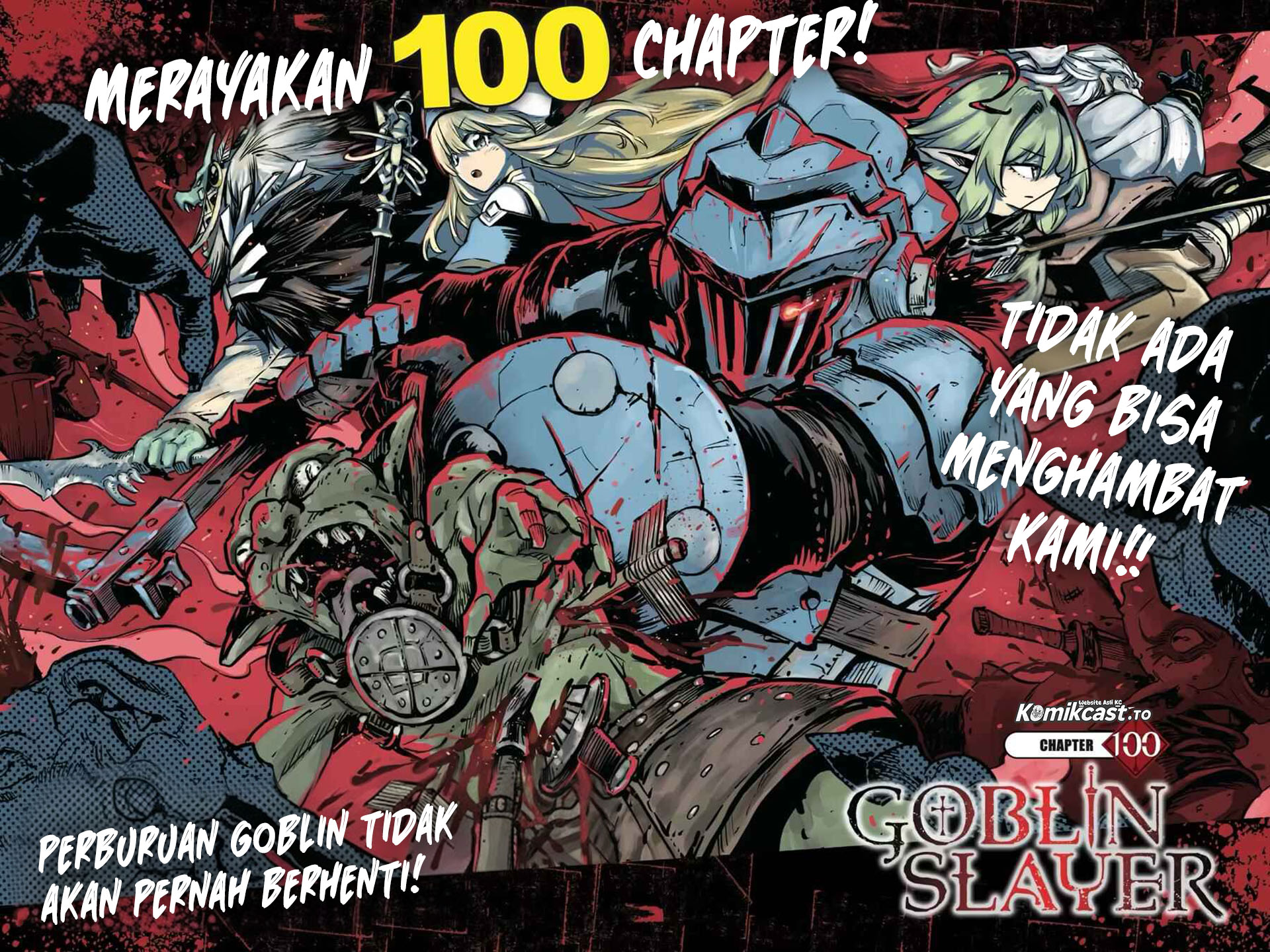 Halaman 2 dari Goblin Slayer Chapter 100