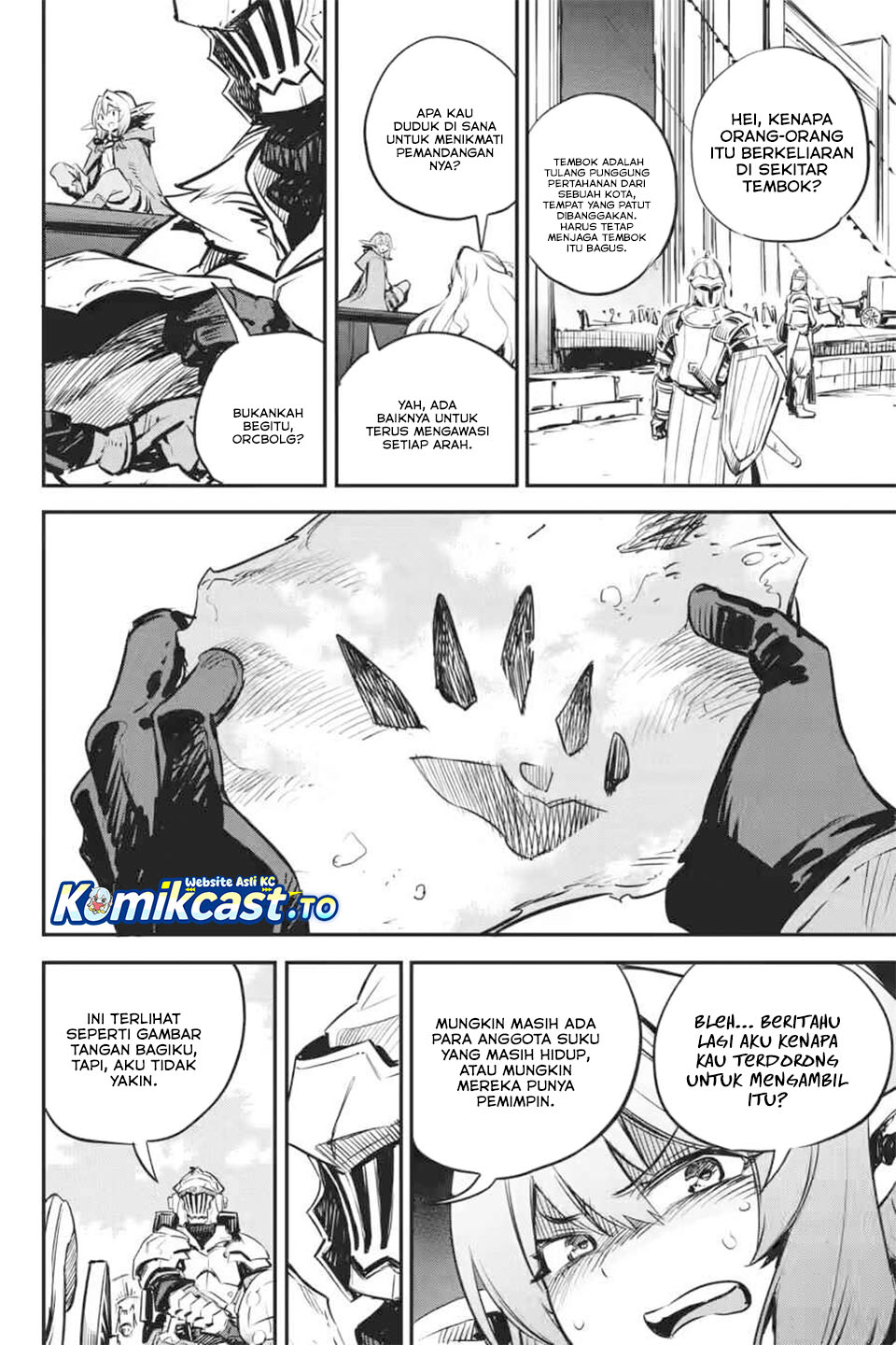 Halaman 4 dari Goblin Slayer Chapter 100