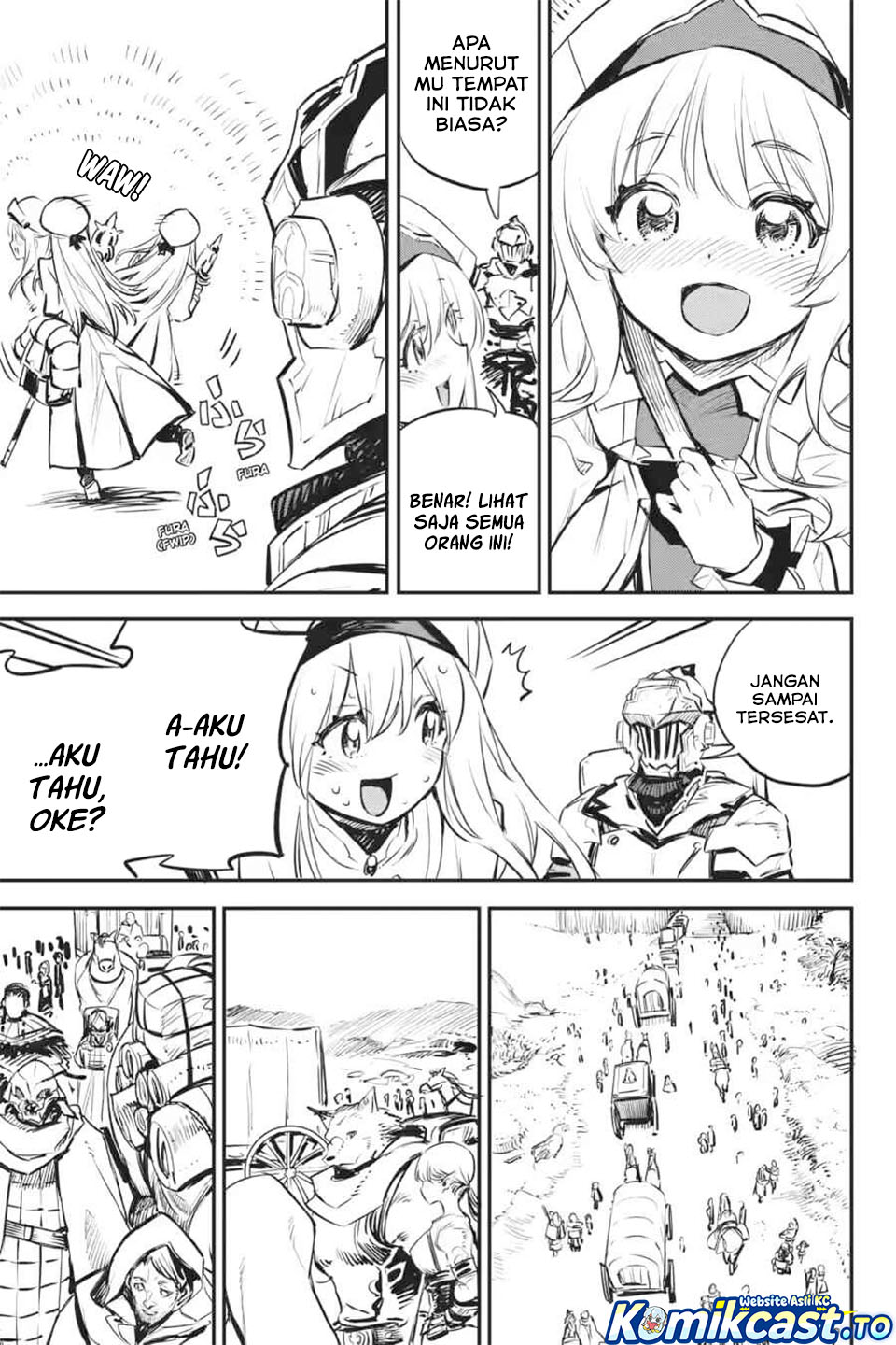 Halaman 5 dari Goblin Slayer Chapter 100