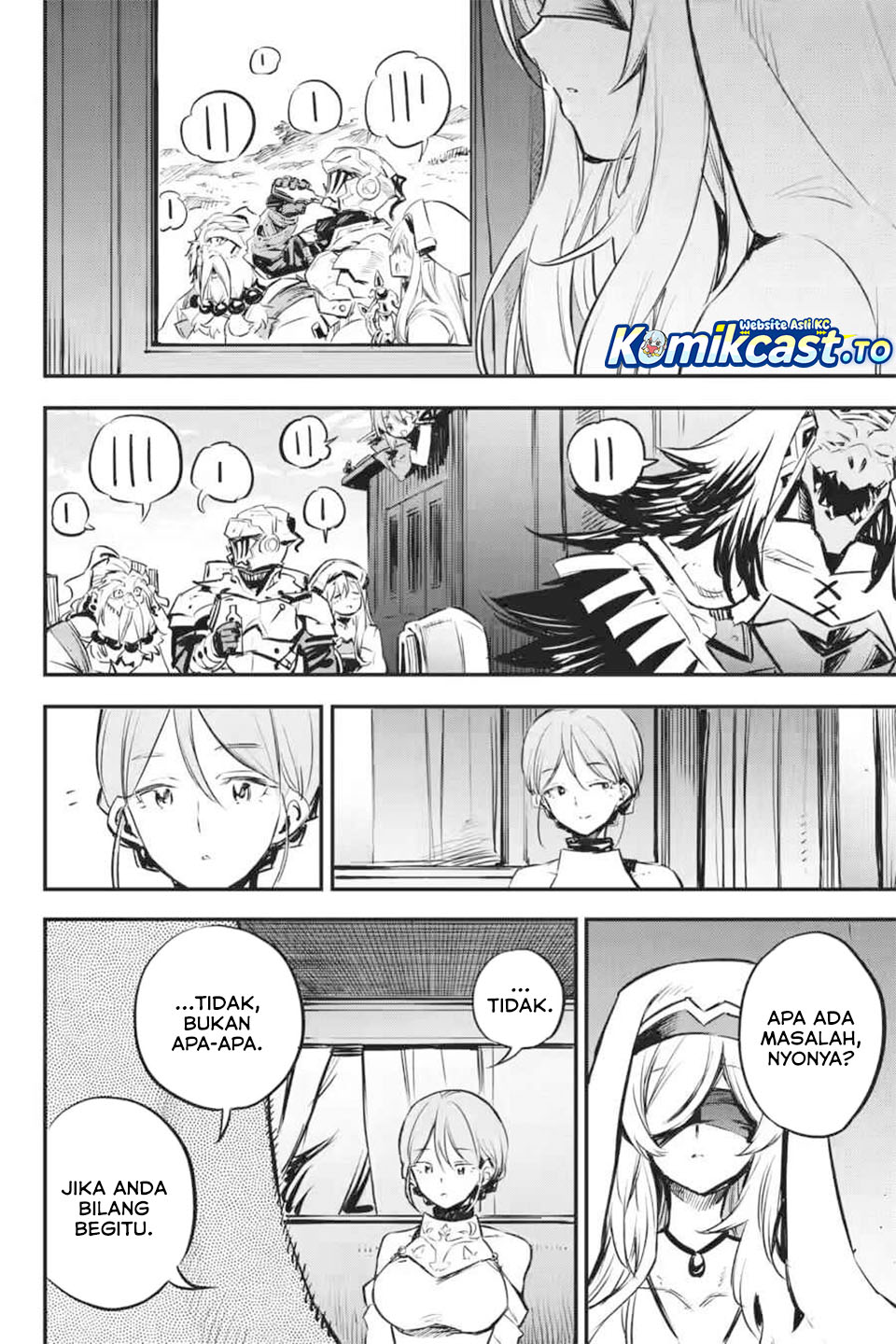 Halaman 8 dari Goblin Slayer Chapter 100