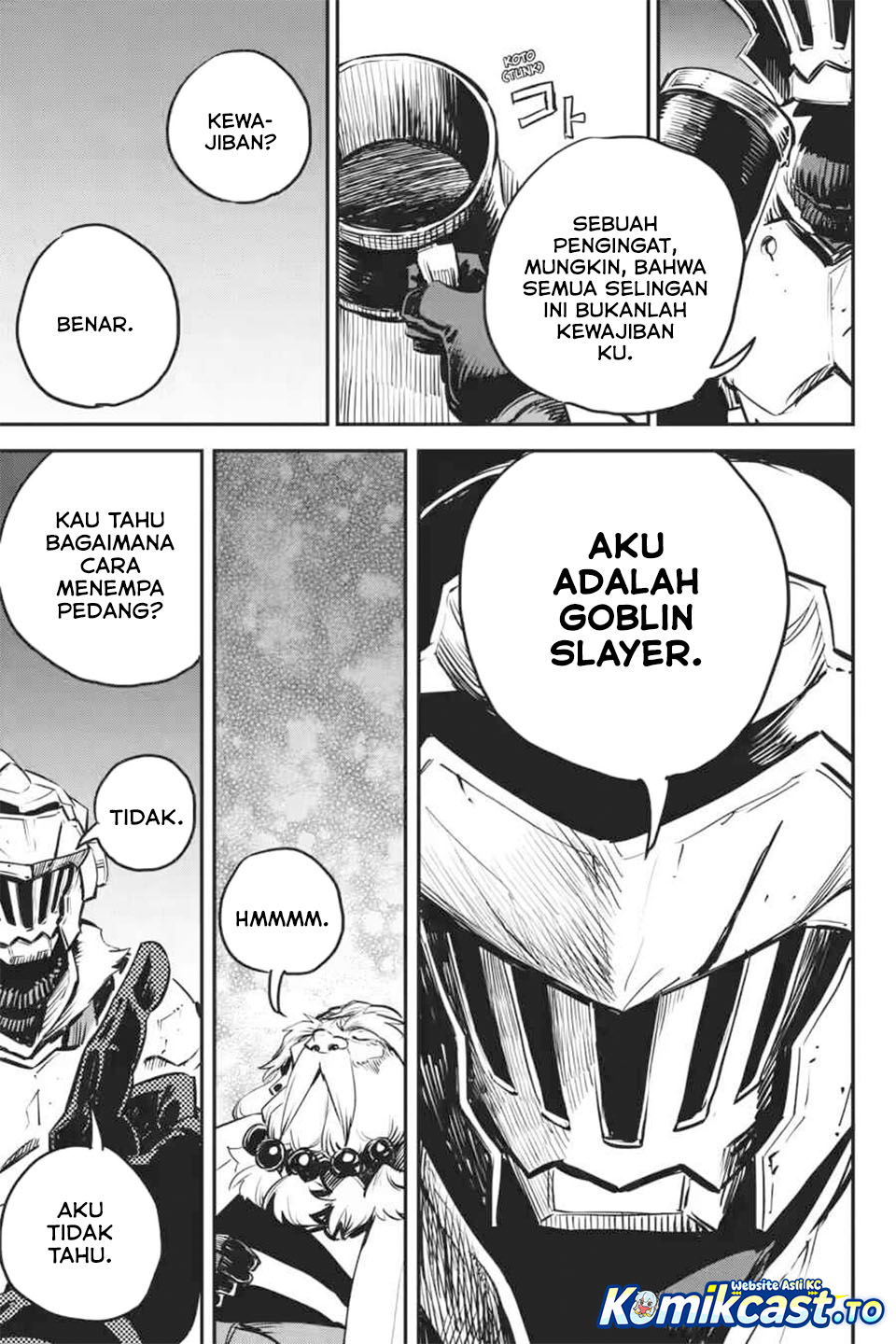 Halaman 18 dari Goblin Slayer Chapter 101