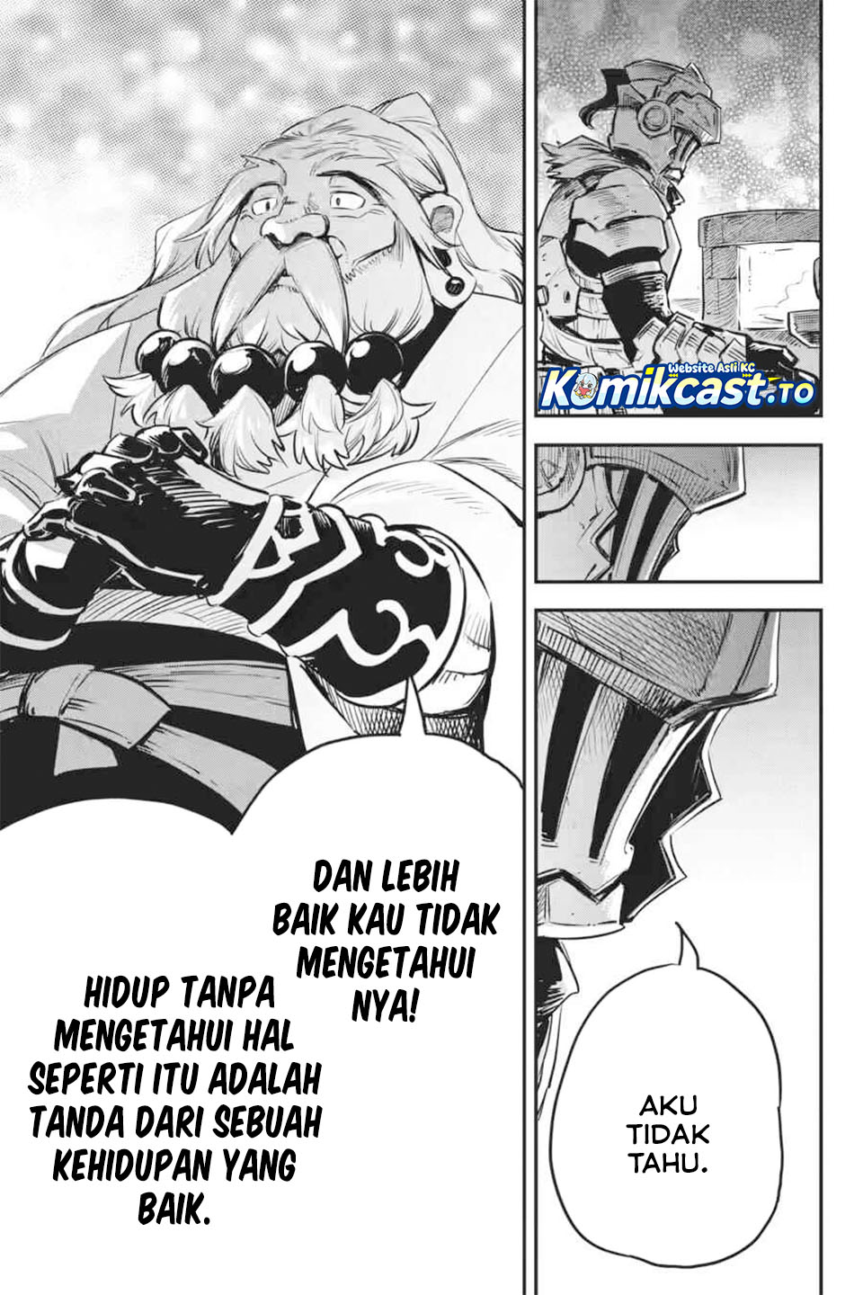 Halaman 20 dari Goblin Slayer Chapter 101