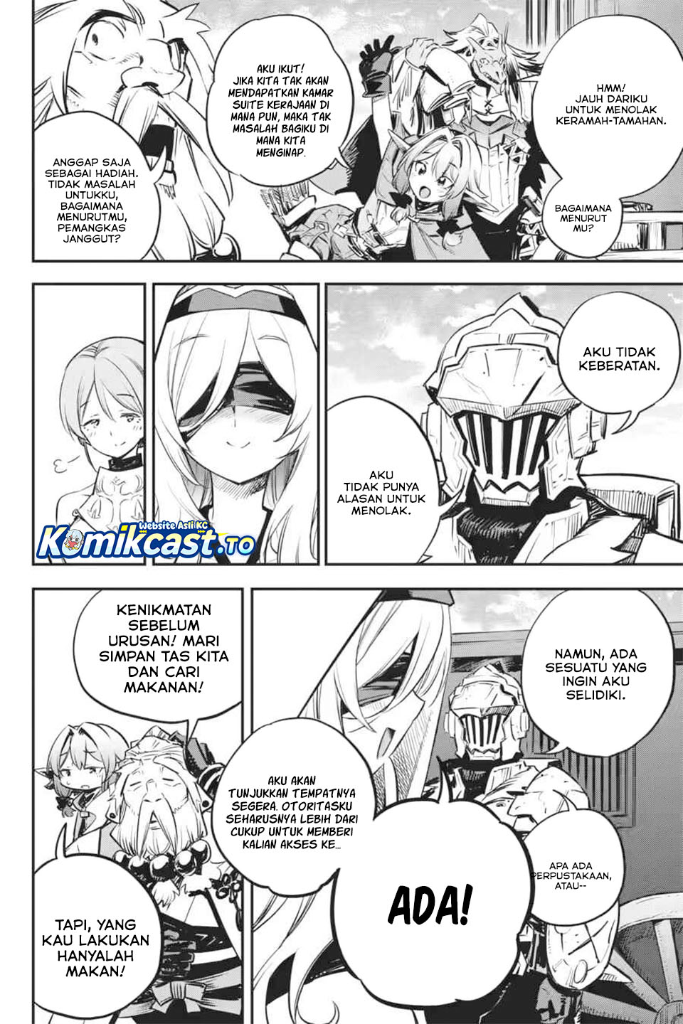 Halaman 7 dari Goblin Slayer Chapter 101