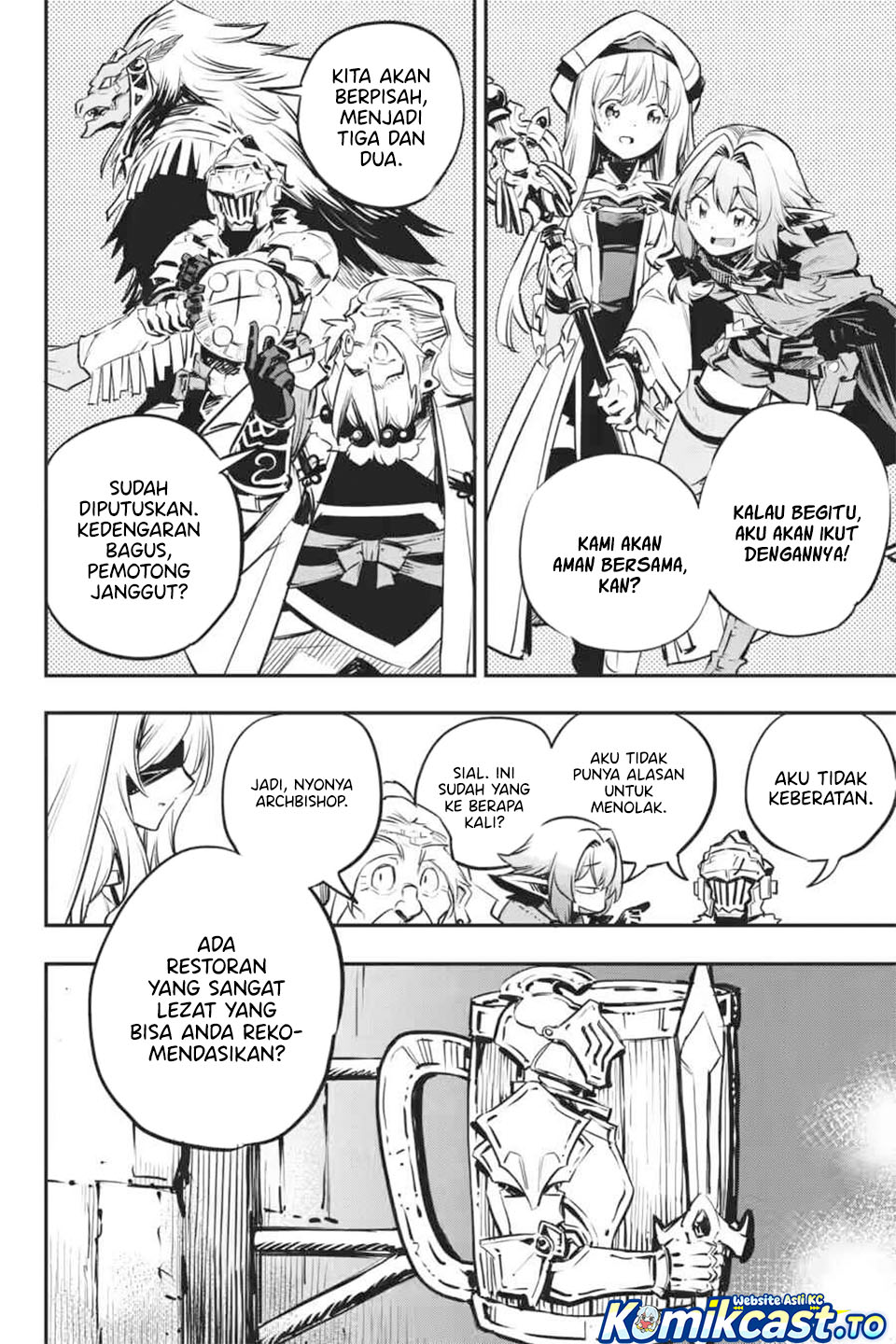 Halaman 9 dari Goblin Slayer Chapter 101
