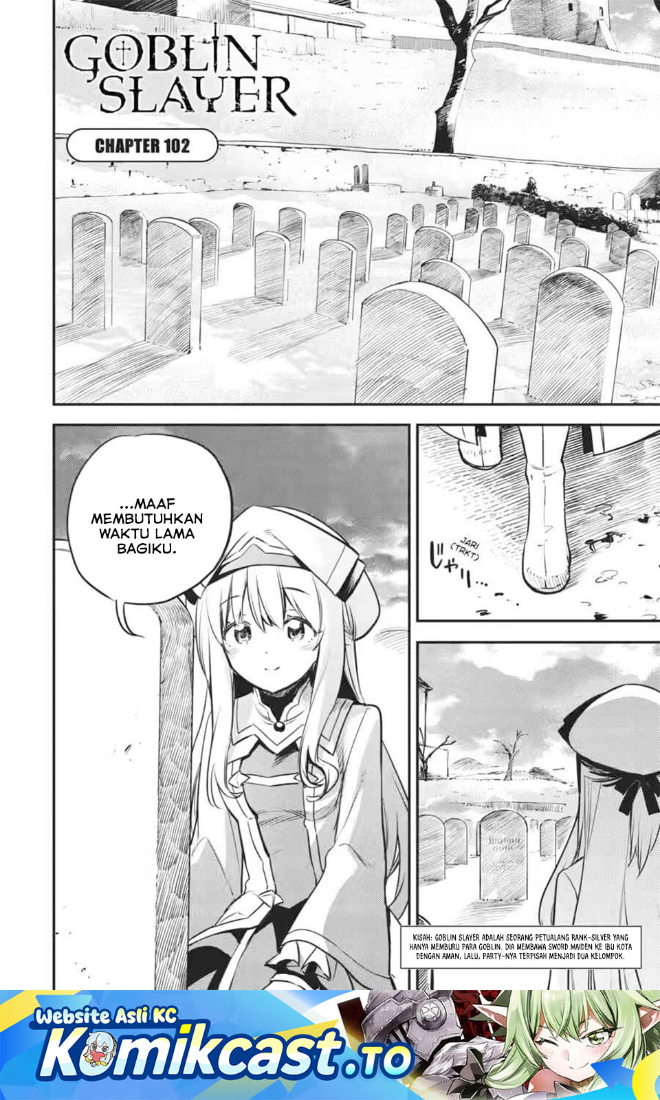 Halaman 2 dari Goblin Slayer Chapter 102