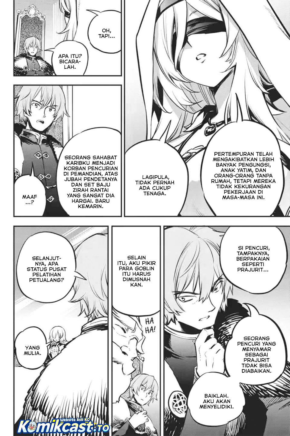 Halaman 19 dari Goblin Slayer Chapter 103